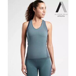 Athleta x Allyson Felix Legend Shine Tank Top 981682 Violet Grey Women's Small